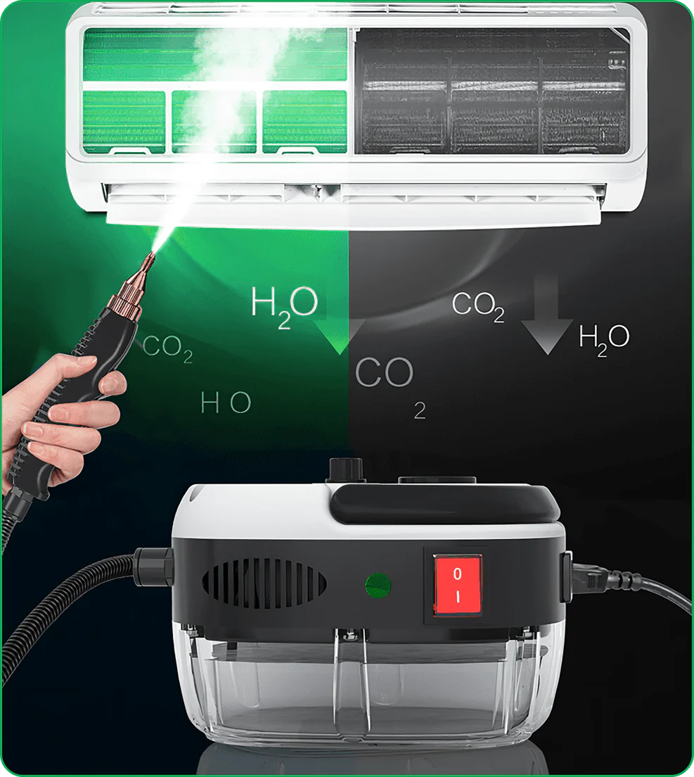 Limpiador de vapor de 2500W
