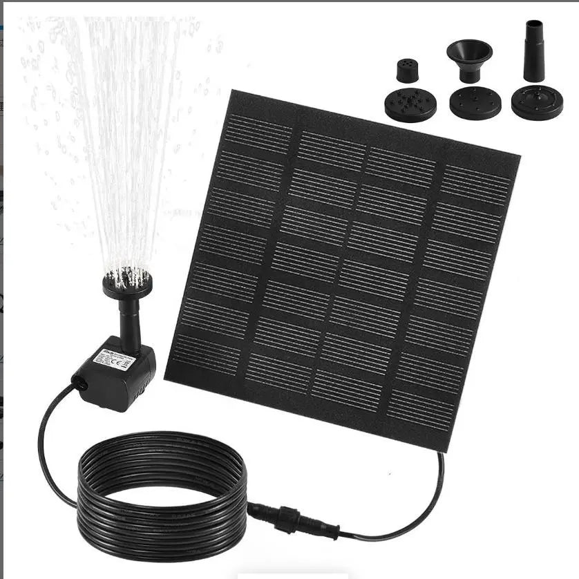 La innovadora y ecológica nueva Fuente de Agua Solar para Jardines y Estanques【Compra 1 y Llévate 1 Gratis】