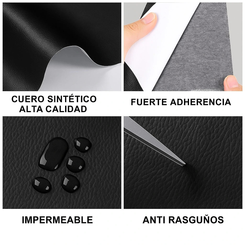 Kit de reparación instantánea de la piel | PARCHE DE CUERO