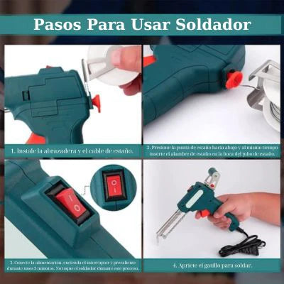 PISTOLA CAUTÍN VERSÁTIL: Tu Aliado en Soldaduras Eficientes