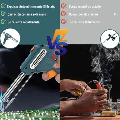 PISTOLA CAUTÍN VERSÁTIL: Tu Aliado en Soldaduras Eficientes