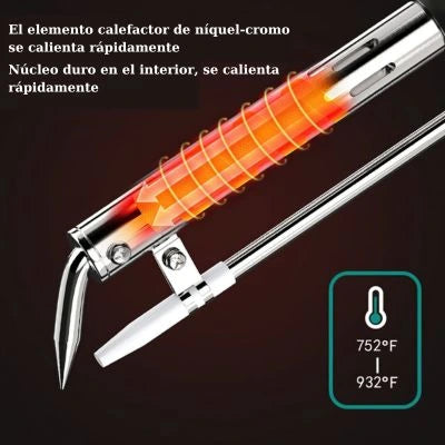 PISTOLA CAUTÍN VERSÁTIL: Tu Aliado en Soldaduras Eficientes