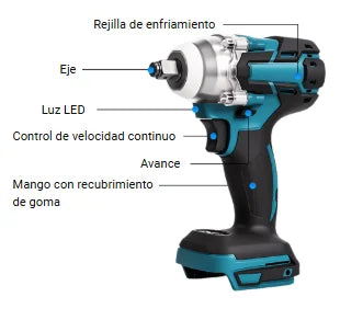 PISTOLA DE IMPACTO POTENTE