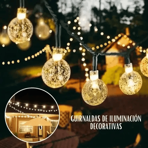 Pack 30 Guirnaldas Led Solares LightPro™