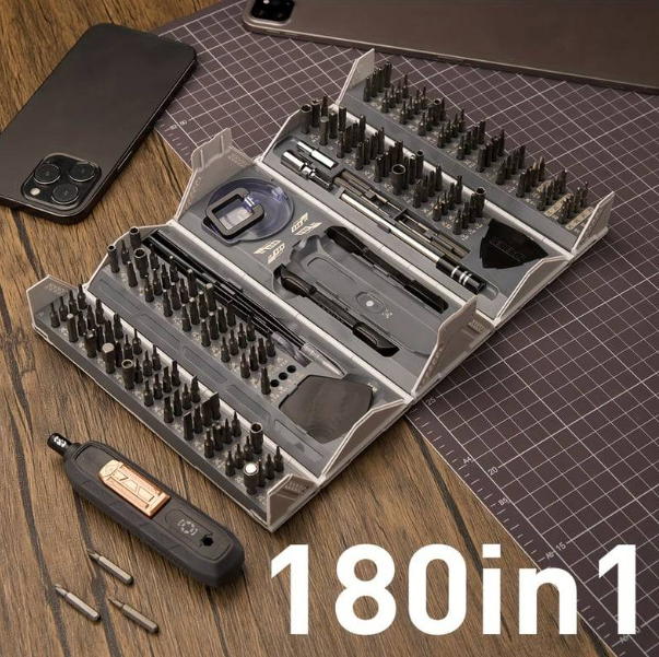 Juego de destornilladores de precisión 180 en 1