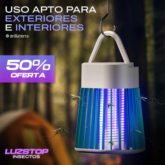LuzStop Insectos – Protección eficaz contra mosquitos e insectos [OFERTA 2X1]