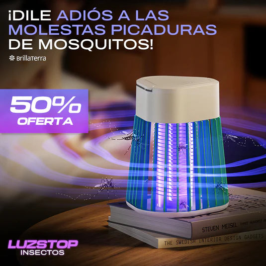 LuzStop Insectos – Protección eficaz contra mosquitos e insectos [OFERTA 2X1]