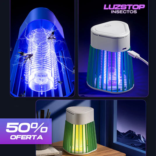 LuzStop Insectos – Protección eficaz contra mosquitos e insectos [OFERTA 2X1]