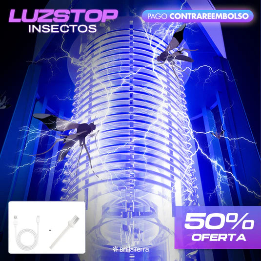 LuzStop Insectos – Protección eficaz contra mosquitos e insectos [OFERTA 2X1]