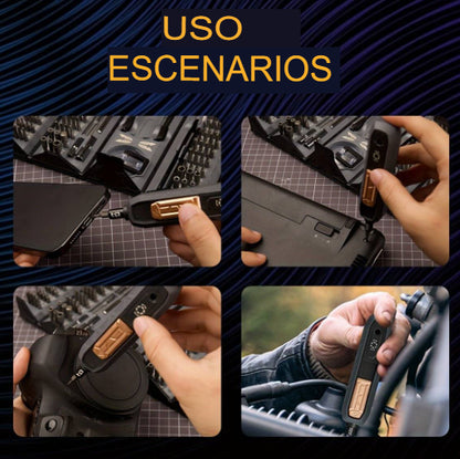 Juego de destornilladores de precisión 180 en 1